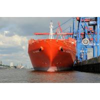 8998 Bug rotes Containerschiff RIO MADEIRA | Bilder von Schiffen im Hafen Hamburg und auf der Elbe